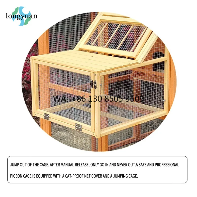 Urban Farming Urban Gardening - Kandang Ternak Burung Merpati Kayu Besar