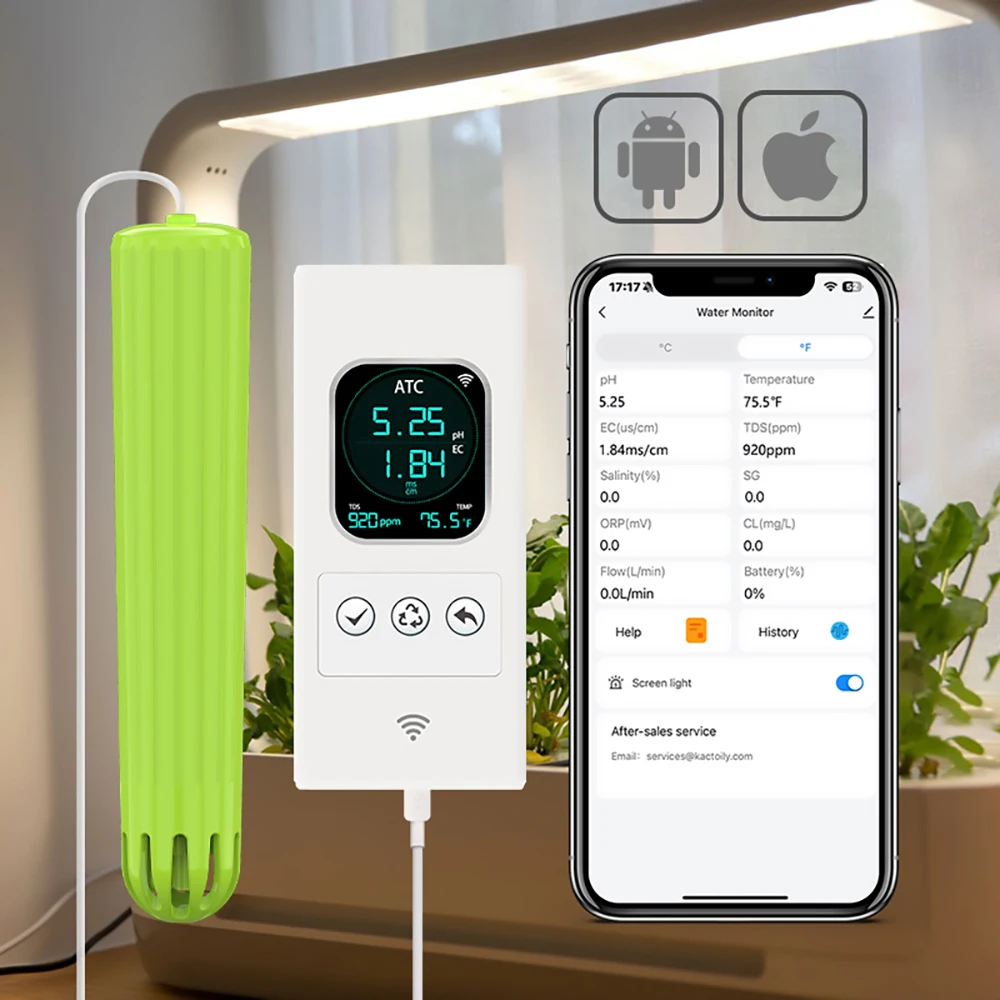Kit Sensor WiFi 4-in-1 Kactoil - Urban Farming Urban Gardening ulasan dan harga